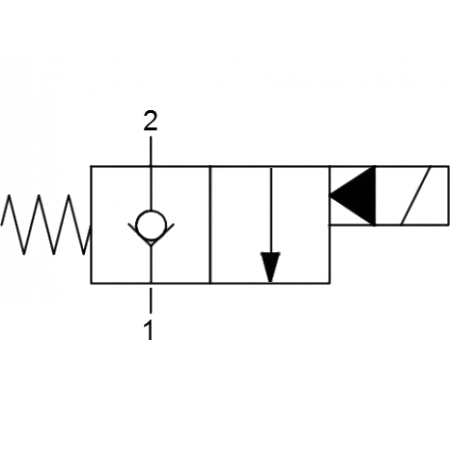 HYDROAKUMULATOR PODWÓJNY 0,75L Z ELEKTROZAWOREM NC 24V